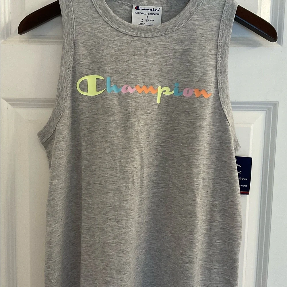 Champion Campus Tank Dress - NWT - Size Small - Oxford Gray